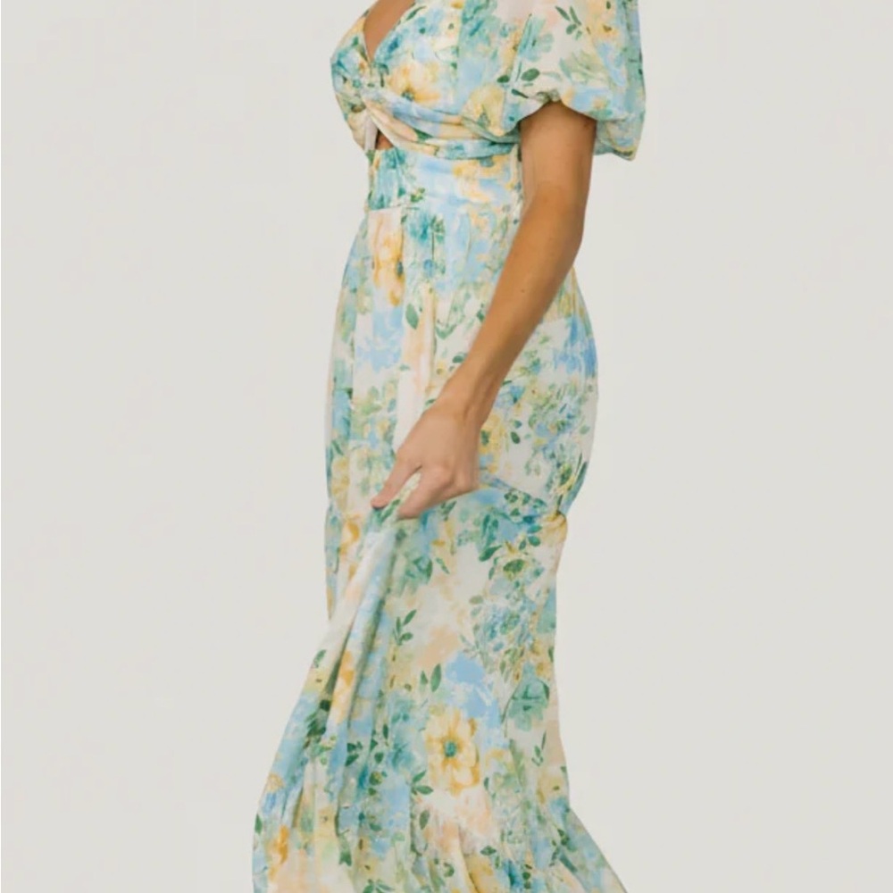 Baltic Born Women’s Maya Maxi Dress Multi Floral - Size Large